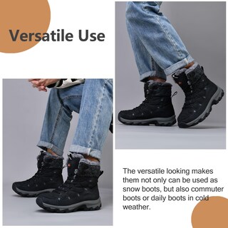 Foto 7 | Foto 7 | Botas De Nieve Trailblitz Para Invierno Resistentes Al Agua Antideslizantes Para Hombre Negras - Venta Internacional.