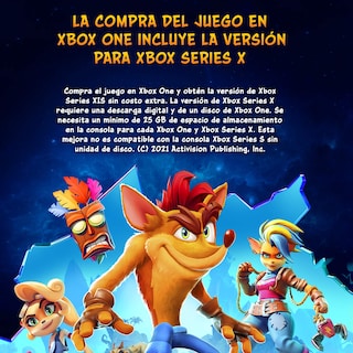 Foto 2 | Foto 2 | Juego Para Xbox One Fotomix Crash Bandicoot 4 Latam - Venta Internacional.