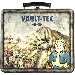 Foto 2 | Foto 2 | Réplica En Bolsa De Hojalata Fanwraps Fallout 4 Vault-tec Weathered - Venta Internacional.