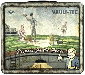 Foto 3 | Foto 3 | Réplica En Bolsa De Hojalata Fanwraps Fallout 4 Vault-tec Weathered - Venta Internacional.