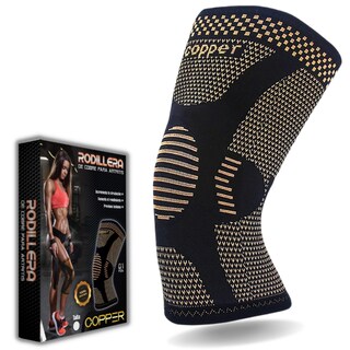 Foto 1 | Foto 1 | Rodilleras De Compresión Con Fibra De Cobre - Venta Internacional.