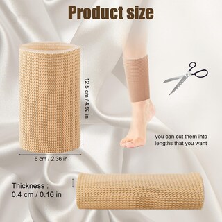 Foto 2 | Foto 2 | Calcetines De Skate Acolchados Nqeuepn Con Mangas Al Tobillo Almohadillas De Gel Para Tobillo - Venta Internacional.
