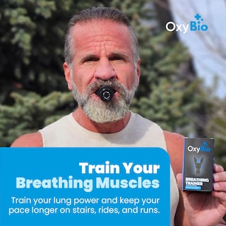 Foto 2 | Foto 2 | Entrenador Respiratorio Oxybio Oxy Respira Más Fácilmente Con Pulmones Más Fuertes - Venta Internacional.
