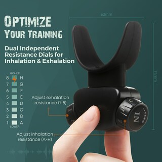 Foto 3 | Foto 3 | Entrenador De Respiración Bodyssey  De Silicona  Color Negro - Venta Internacional.