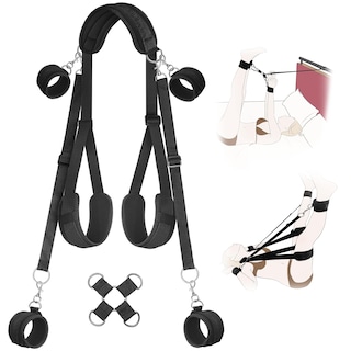 Foto 1 | Foto 1 | Soporte De Cama Bdsm Sex Bondage Ajustable Del Cuello Al Muslo - Venta Internacional.