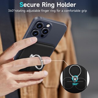 Foto 2 | Foto 2 | Cartera Magnética Con Anillo Para Iphone De Apple Con Magsafe Asstar - Venta Internacional.