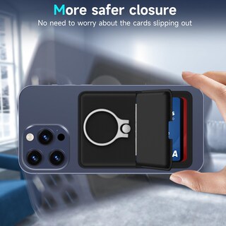 Foto 5 | Foto 5 | Cartera Magnética Con Anillo Para Iphone De Apple Con Magsafe Asstar - Venta Internacional.