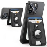 Soporte Tipo Cartera Magsafe Con Soporte Airtag Para Iphone Con 6 Tarjetas - Venta Internacional.