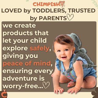 Foto 6 | Foto 6 | Mochila Para Bebé Con Protección Para La Cabeza Diseño De Conejo Chimpancé - Venta Internacional.