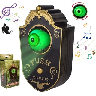Foto 2 | Foto 2 | Decoración De Ojos Animada De Halloween Con Sonidos Aterradores - Venta Internacional.