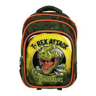 Foto 1 | Foto 1 | Mochila Golden Kids T-rex Dinosaurio Niño Primaria Gf-1679 Naranja