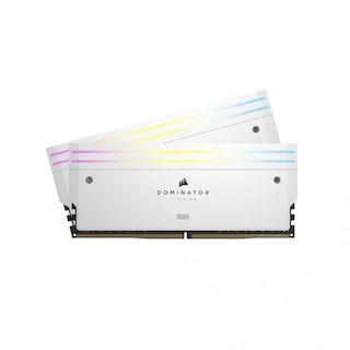 Foto 1 | Foto 1 | Kit Memoria Ram Corsair Dominator Titanium Ddr5 7000mhz 32gb (2x16gb) Cl40 Xmp Blanco
