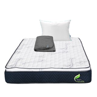 Foto 1 | Foto 1 | Colchón Dicasa Eon Queen Size + Almohada Royal + Protector Lux
