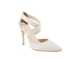 Zapatilla Color Beige Resorte Empeine Material Sintético