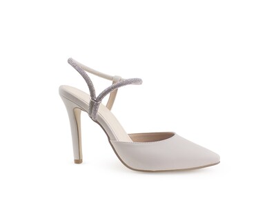 Foto 2 | Foto 2 | Zapatilla Color Beige Pedrería Material Sintético