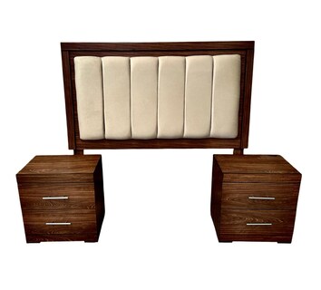 Foto 1 | Foto 1 | Cabecera Con 2 Buros Matrimonial Salvanto New York Color Parota