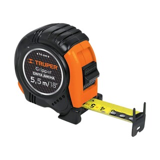 Foto 1 | Foto 1 | Truper Fh-55m Flexómetro Gripper Contra Impacto 5.5 M Cinta 25 Mm