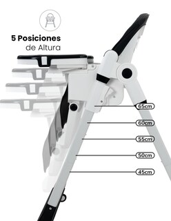 Foto 3 | Foto 3 | Silla Alta Periquera Unyotons Negro 5 En 1