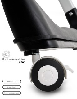 Foto 7 | Foto 7 | Silla Alta Periquera Unyotons Negro 5 En 1