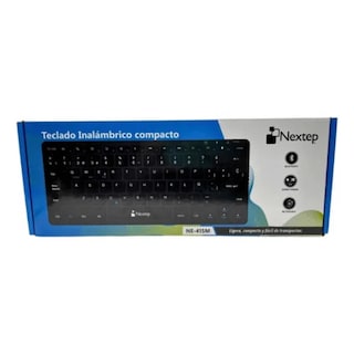 Foto 4 | Foto 4 | Teclado Nextep Inalámbrico Compacto Recargable Bluetooth Español Ne-415m