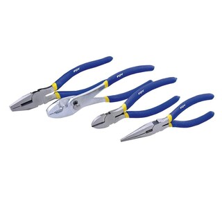 Foto 1 | Foto 1 | Foy 142039 Juego Pinzas Para Electricista Con Mango Con Doble Plastisol 4 Piezas