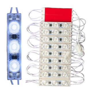 Foto 1 | Foto 1 | 100 Módulos De 3 Led Luz 2835 Tipo Lupa Expansiva Luz Intensa Ac 110v / 220v Ip65 Ideal Letreros Letras 3d Anuncios Decoraciones