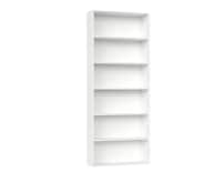 Librero Estante Organizador Con 6 Compartimientos Librero Organizador Y Minimalista (blanco) Bluelander