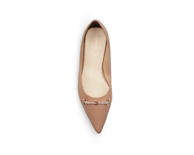 Foto 3 | Foto 3 | Zapatilla Color Nude Herraje Material Sintetico