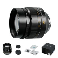 7artiss: 75 Mm F1.25 Compatible Con Cámaras Leica M-m Leica M240 M3 M6 M7 M8 M9 M9p M10