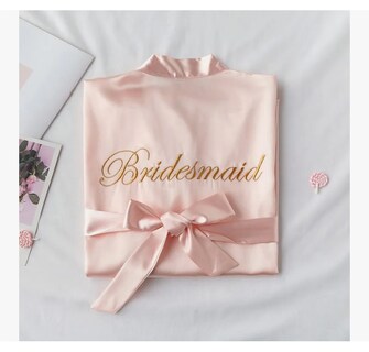 Foto 3 | Foto 3 | Batas Para Novias Bordada Suave Pijamas Dama Camisón