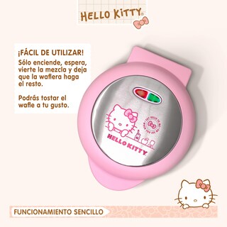 Foto 7 | Foto 7 | Sanrio Waflera De Hello Kitty Hk-91 Antiadherente