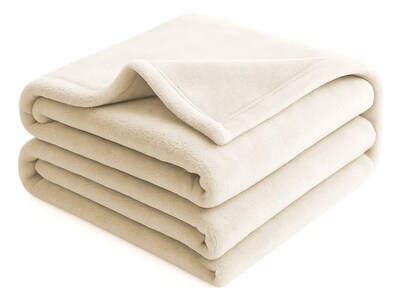 Foto 1 | Foto 1 | Cobertor Frazada Suave 230*230cm Beige