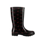 Bota De Lluvia Impermeable Para Dama Top Moda 1515 Cerezas