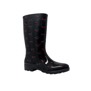 Foto 2 | Foto 2 | Bota De Lluvia Impermeable Para Dama Top Moda 1515 Cerezas