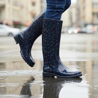 Foto 5 | Foto 5 | Bota De Lluvia Impermeable Para Dama Top Moda 4053 Magnolia
