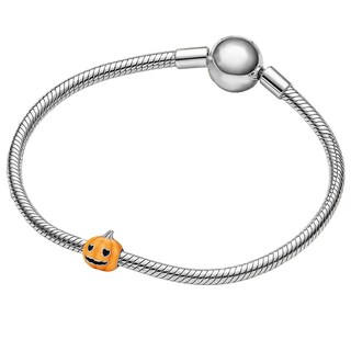 Foto 3 | Foto 3 | Charm Plata 925 Calabaza Festiva Ventdepot Mxcpz-003 3 Piezas Plata S925 Chapa Multicolor