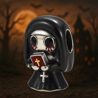 Foto 4 | Foto 4 | Charm Gótico Plateado S925 Ventdepot Mxcdu-001 1 Pieza Plata S925 Chapa Multicolor