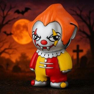 Foto 4 | Foto 4 | Charm Coleccionable Payaso Macabro Ventdepot Mxcdx-003 3 Piezas Plata S925 Chapa Multicolor