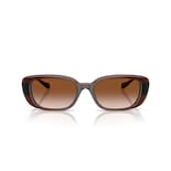 Lentes De Sol Medusa Marrón Degradados Versace