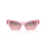 Lentes De Sol Signature Rosado Degradados Versace