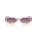 Lentes De Sol Signature Violeta Degradados Versace
