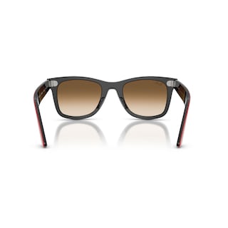 Foto 4 | Foto 4 | Lentes De Sol Wayfarer Rojo Degradados Ray-ban
