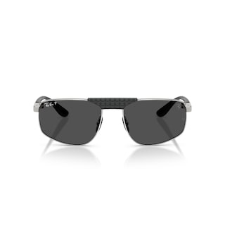 Foto 1 | Foto 1 | Lentes De Sol Plateado Polarizados Ray-ban Ferrari