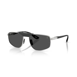 Foto 2 | Foto 2 | Lentes De Sol Plateado Polarizados Ray-ban Ferrari