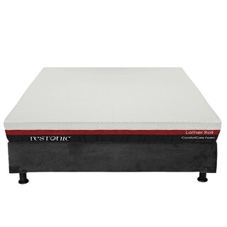 Foto 2 | Foto 2 | Colchón Restonic Lather Matrimonial + Box Dicasa + Almohada Royal Twin + Protector Lux