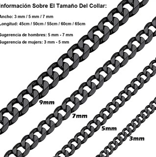 Foto 2 | Foto 2 | Collar Unisex De Acero Inoxidable Estilo Cubano Xtellar Complemento Lujoso Y Elegante