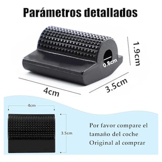Foto 2 | Foto 2 | Kit De Cubre Pedal 4pzs Eo Safe Imports Esi-21788 Negro