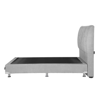 Foto 5 | Foto 5 | Cabecera Dicasa Kiri + Box Color Gris Ash King Size