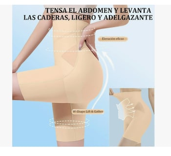 Foto 4 | Foto 4 | Panty Faja Short Reductora Abdomen Moldeadora Para Mujer