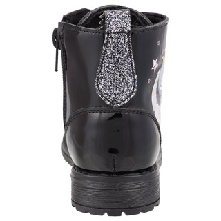 Foto 4 | Foto 4 | Bota De Moda Para Niña Dominiq Modelo 1434 Charol Negro Con Princesa